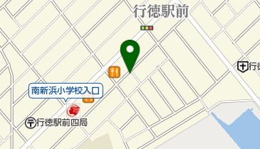 新浜自治会倉庫の地図画像