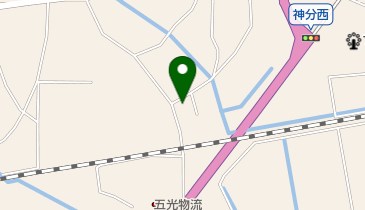 中央自動車販売(株)サービス工場の地図画像