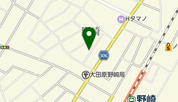 那須中央病院駅前第三倉庫の地図画像