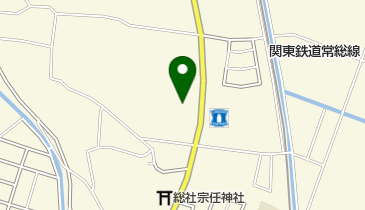 千代川運輸(株)倉庫の地図画像