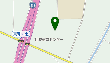 ビリーブ園資材倉庫の地図画像