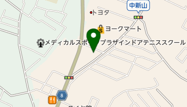 クインバッグ(株)物流部の地図画像