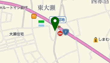 本荘電気工業(株)能代(営)の地図画像