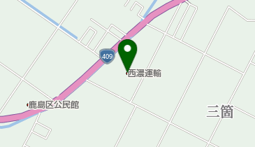 西濃運輸(株)木更津支店の地図画像