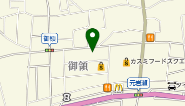 カスミ岩瀬流通センターの地図画像