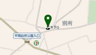 KGC木下ゴルフセンターの地図画像