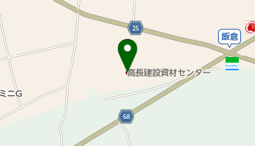 (株)高長建設第三資材センターの地図画像