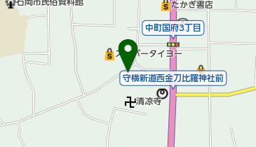 石岡富國社第二倉庫の地図画像