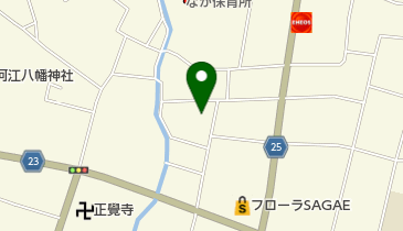 (有)アートセンターカタギリの地図画像