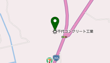 千代コンクリート工業(株)の地図画像
