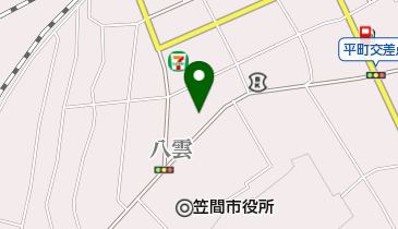 塩谷友部工場の地図画像