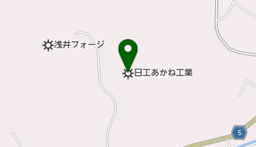 (株)日工あかね工業茨城工場の地図画像