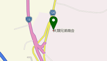 (株)大類兄弟商会自動車サービス工場の地図画像