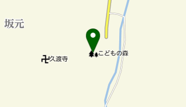 こどもの森ビジターセンターの地図画像