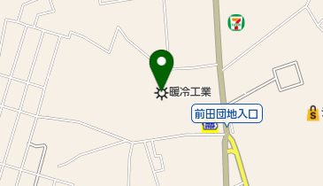 暖冷工業(株)水戸工場の地図画像