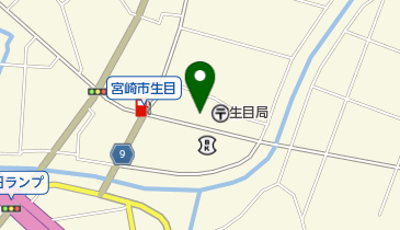 Ja宮崎中央生目支店生産資材倉庫 宮崎市 社会関連 880 2104 の地図 アクセス 地点情報 Navitime