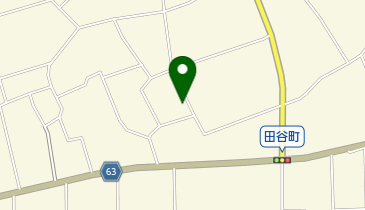 水戸市田谷町田園都市センターの地図画像