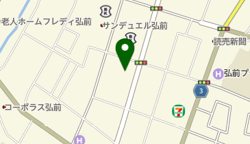 弘前消防設備工業の地図画像