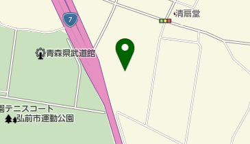 (有)弘前重機中間処理センターの地図画像