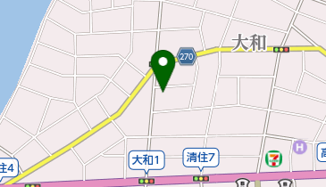 富岡建具製作所の地図画像