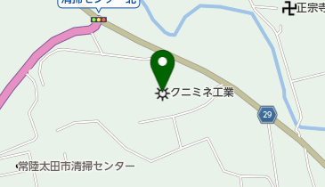 クニミネ工業(株)太田工場の地図画像