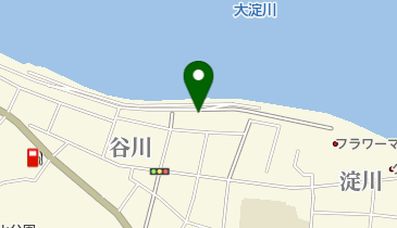 谷川水防倉庫の地図画像