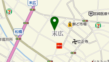 フジクリーン工業(株)宮崎(営)の地図画像