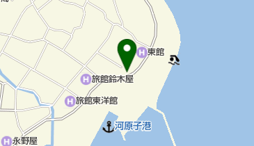河原子観光協会倉庫の地図画像