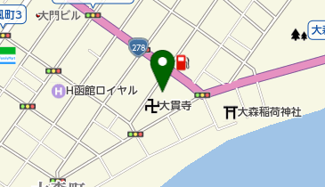 高本漁具製作所の地図画像