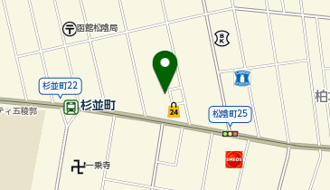 泰北倉庫(株)の地図画像