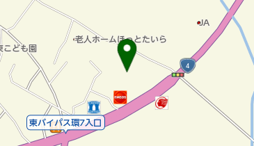 (株)マルハン青森デポセンターの地図画像