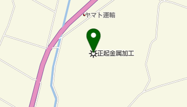正起金属加工(株)大分工場の地図画像