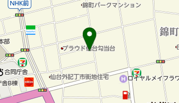 (株)ぎょうせい東北支社の地図画像