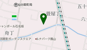 (有)川村染工場の地図画像
