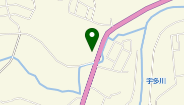 まるなかバッティングセンターの地図画像