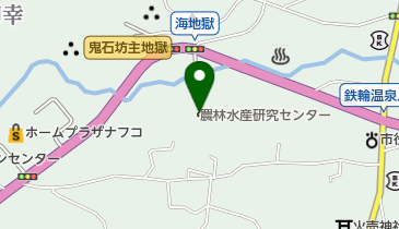 大分県農林水産研究指導センターの地図画像