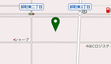 (株)エバラ物流東北配送センターの地図画像