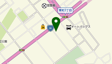 岡村物流(株)の地図画像