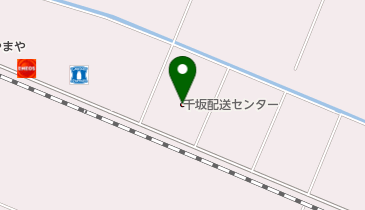 (株)千坂配送センターの地図画像
