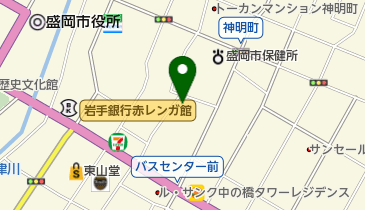 繁田園配送センター本社の地図画像