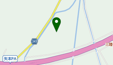 奥洲物産運輸(株)の地図画像