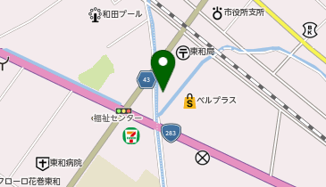 東和町森林組合機械保管倉庫の地図画像