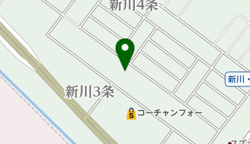 北海広葉木材(株)新川物流センターの地図画像