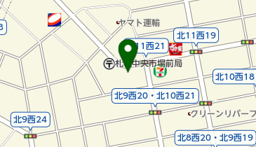 土屋・運輸市場物流センターの地図画像