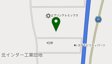 東日本エア・ウォーター物流(株)八戸(営)の地図画像