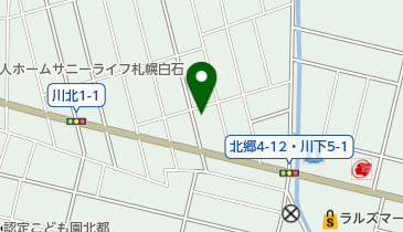 (有)河口地質工業の地図画像