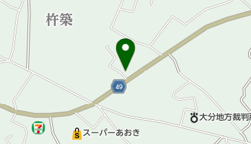(株)九州テン杵築サポートセンターの地図画像