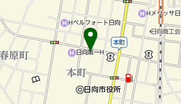 (有)日向事務機センターの地図画像