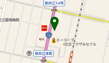 JA新すながわ奈井江自動車整備工場の地図画像