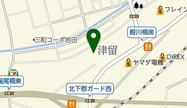 大分県医療生協在宅総合センターすこやかの地図画像